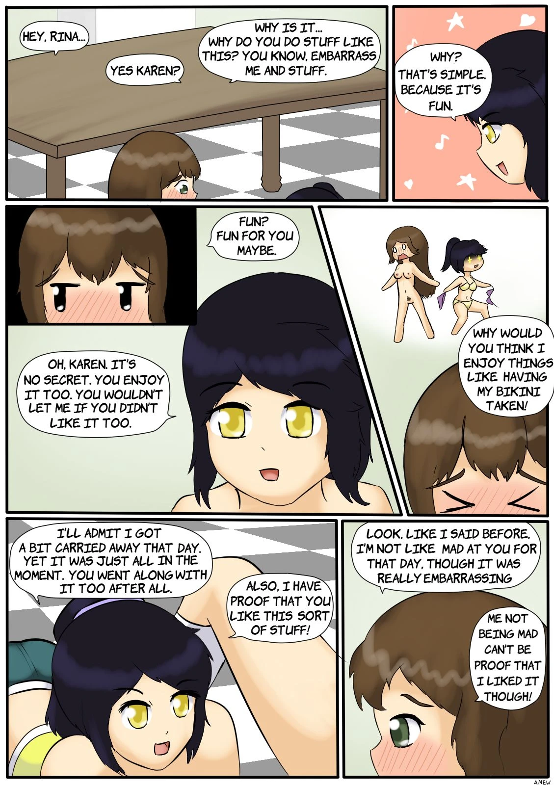 Karen's New Haircut porn comic picture 10