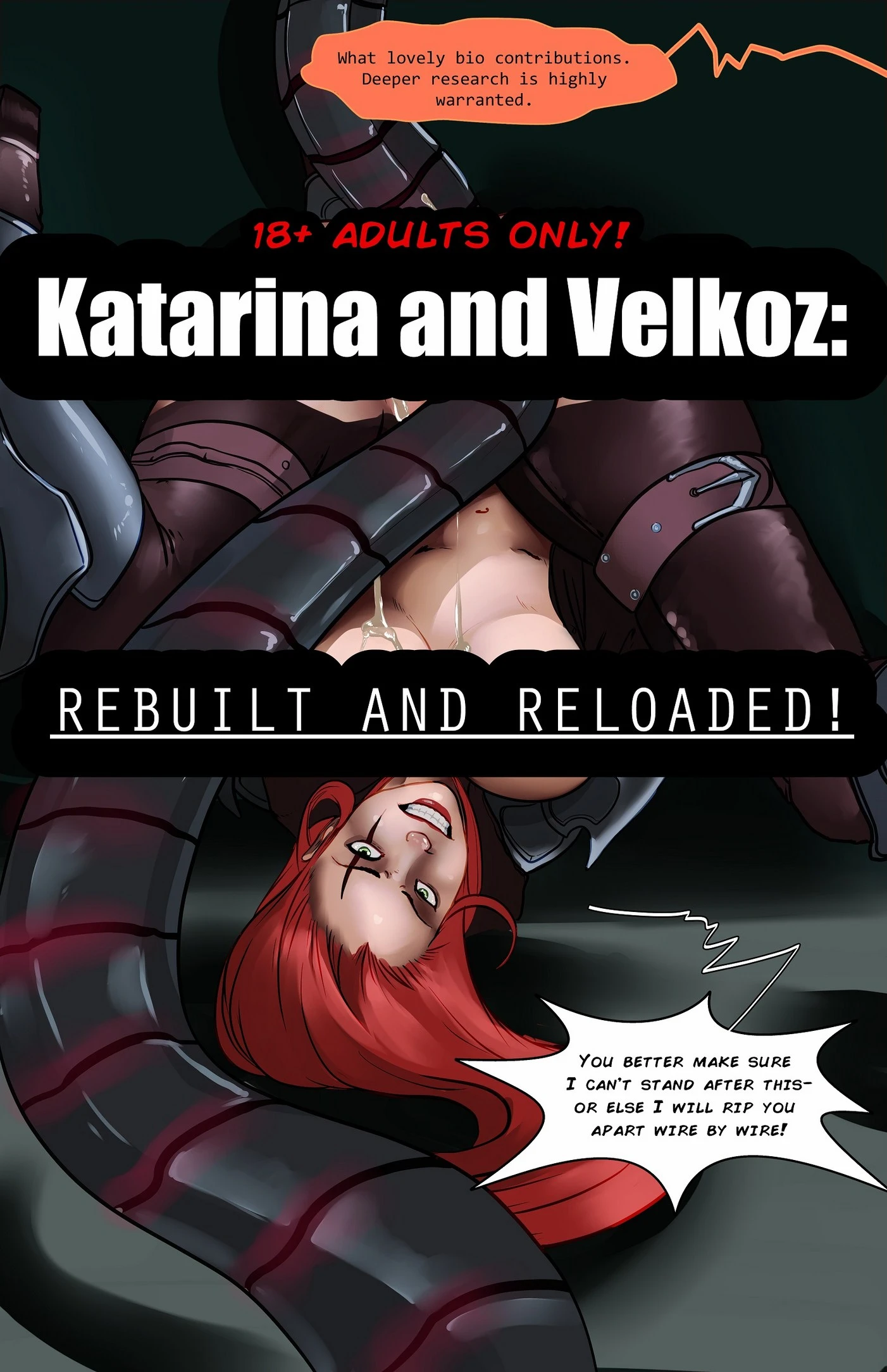 Katarina and Velkoz : Rebuilt and Reloaded porn comic picture 1