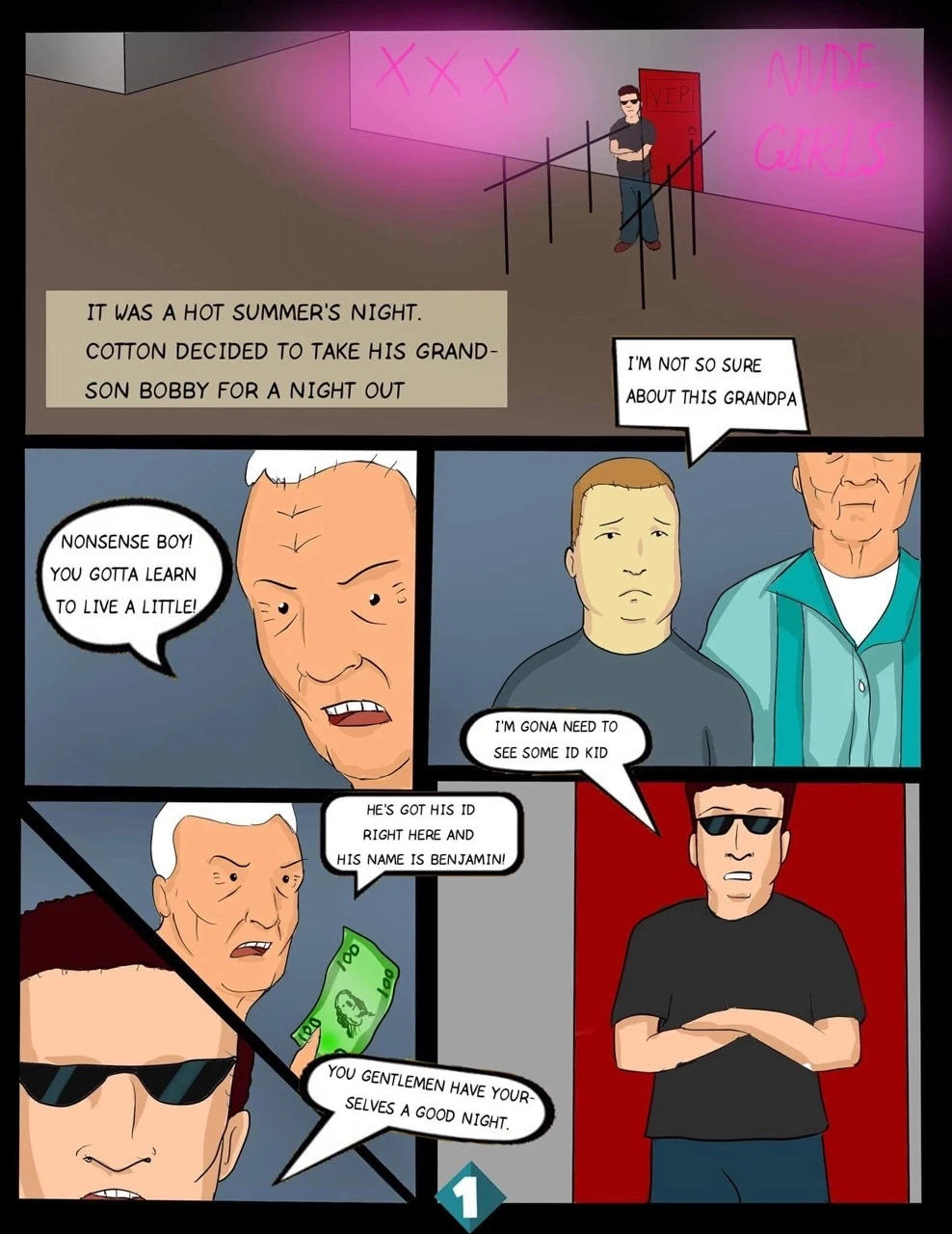 King Of The Strip Club porn comic picture 2