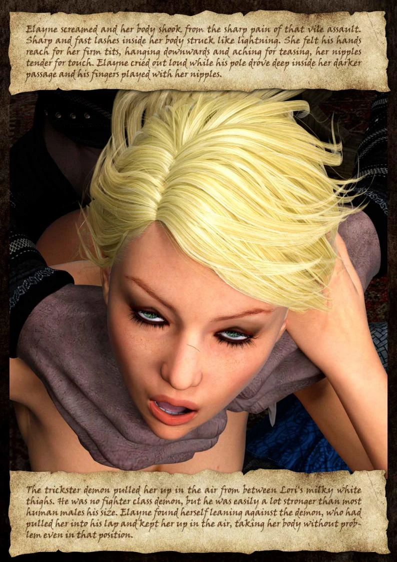 Knight Elayne Game Of Mischief porn comic picture 26