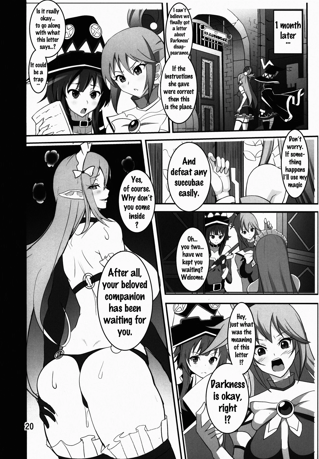 Kono Subarashii Inmu ni Syukufuku o! porn comic picture 21