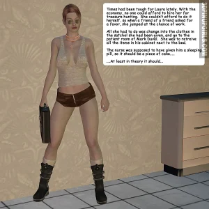 Lara Croft - Naughty Nurse porn comic picture 1