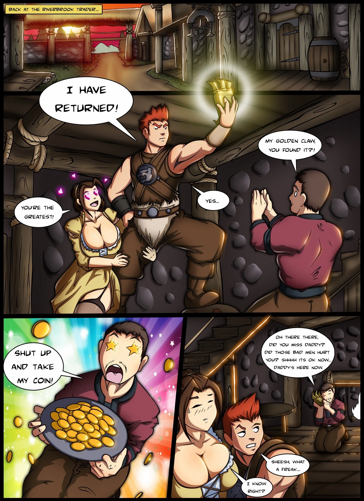 Legend of Skyrift porn comic picture 17