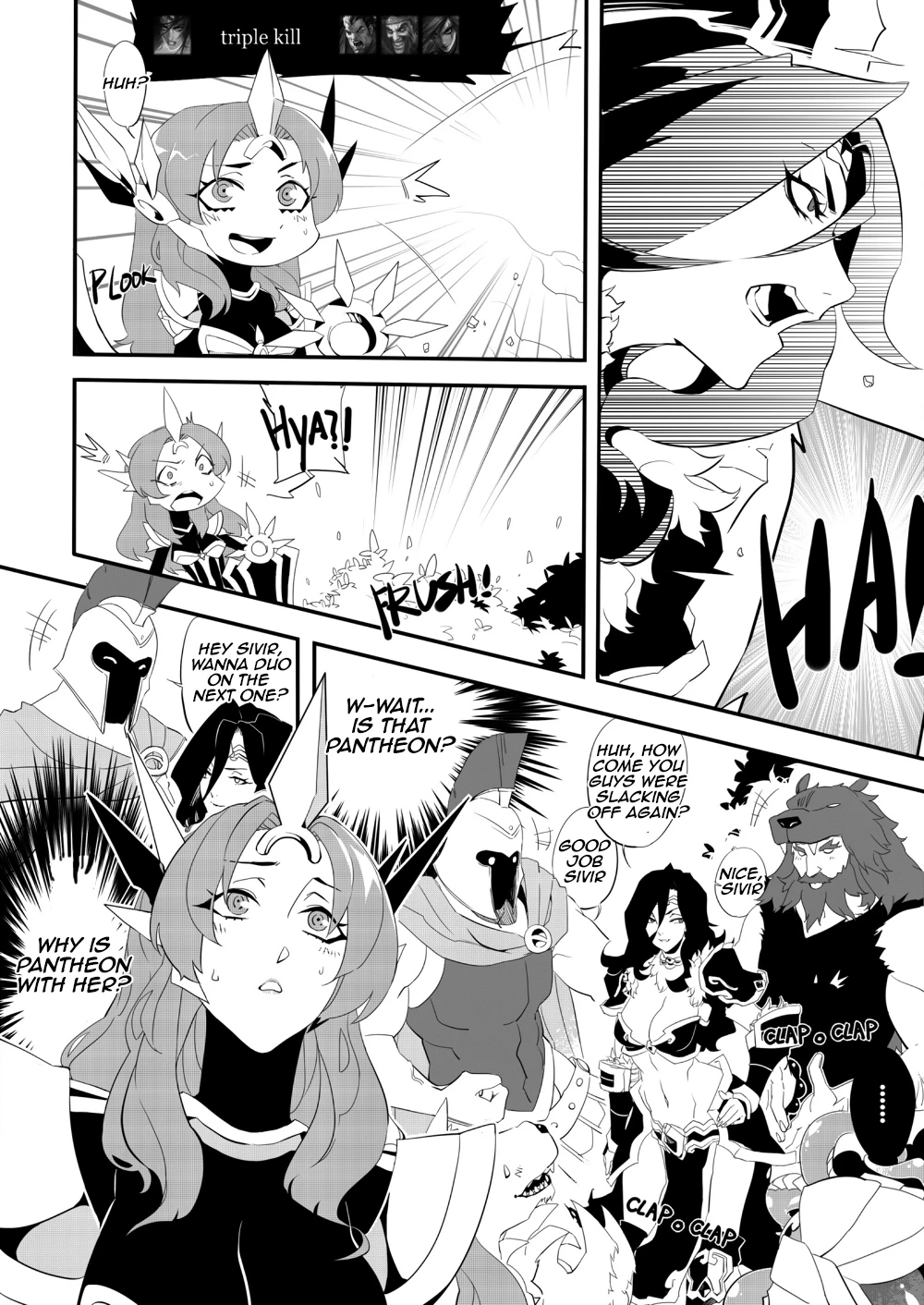 Leona ★ Heroes - League of Legends Fan Book porn comic picture 7