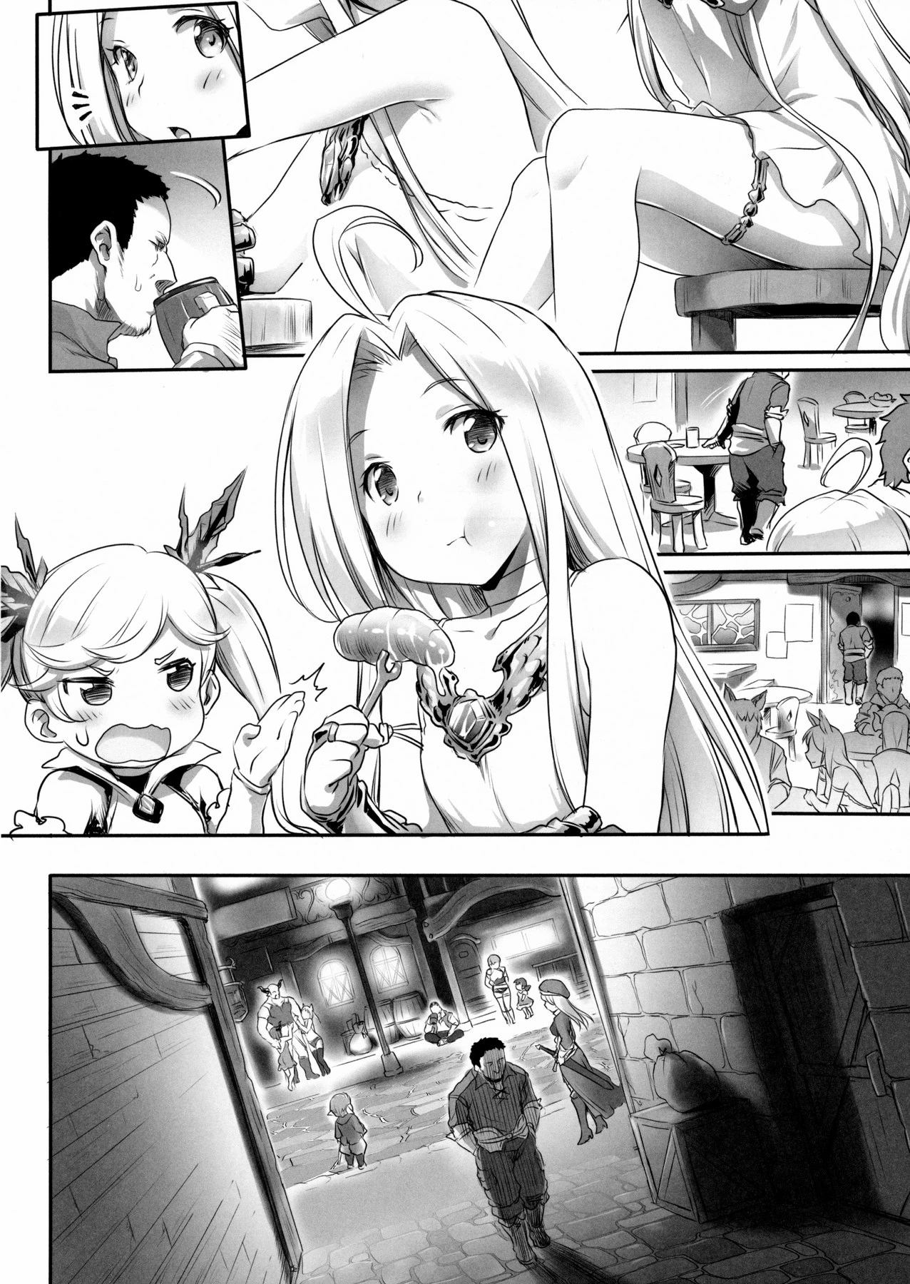 Lyria's Prostitution porn comic picture 3
