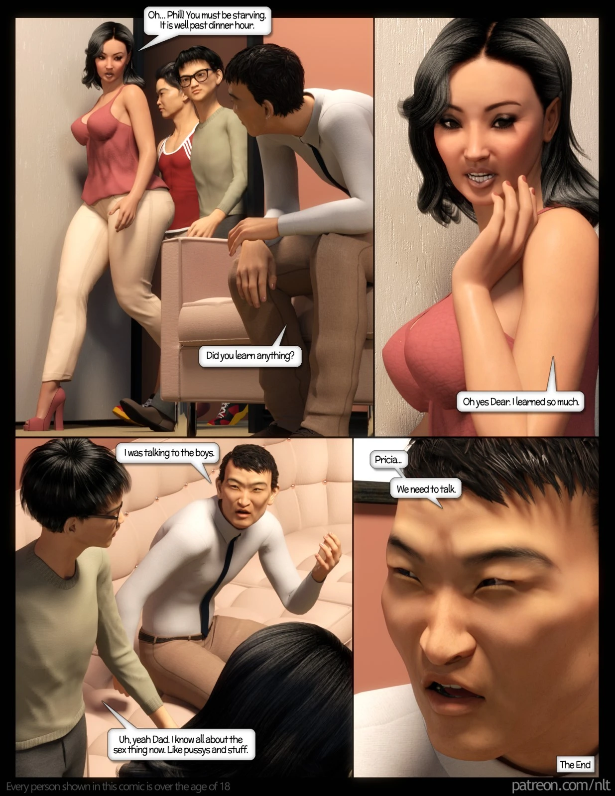 Mama’s Favorite porn comic picture 47