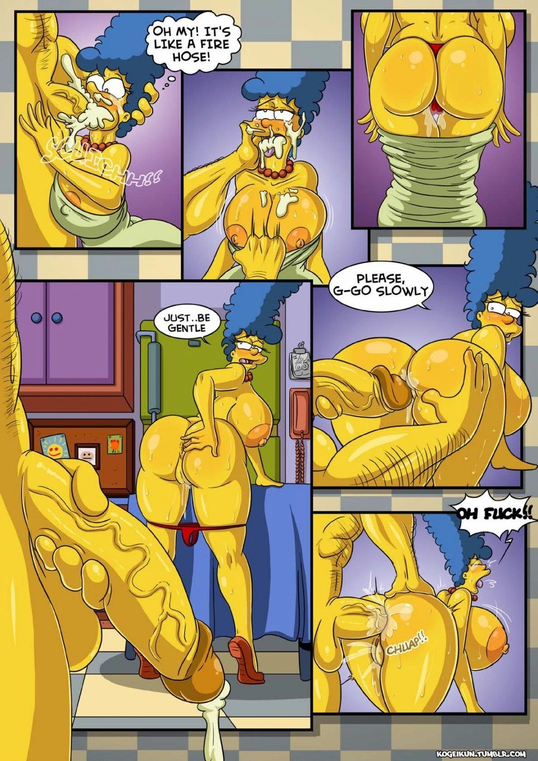 Marge Erotic Fantasies porn comic picture 4