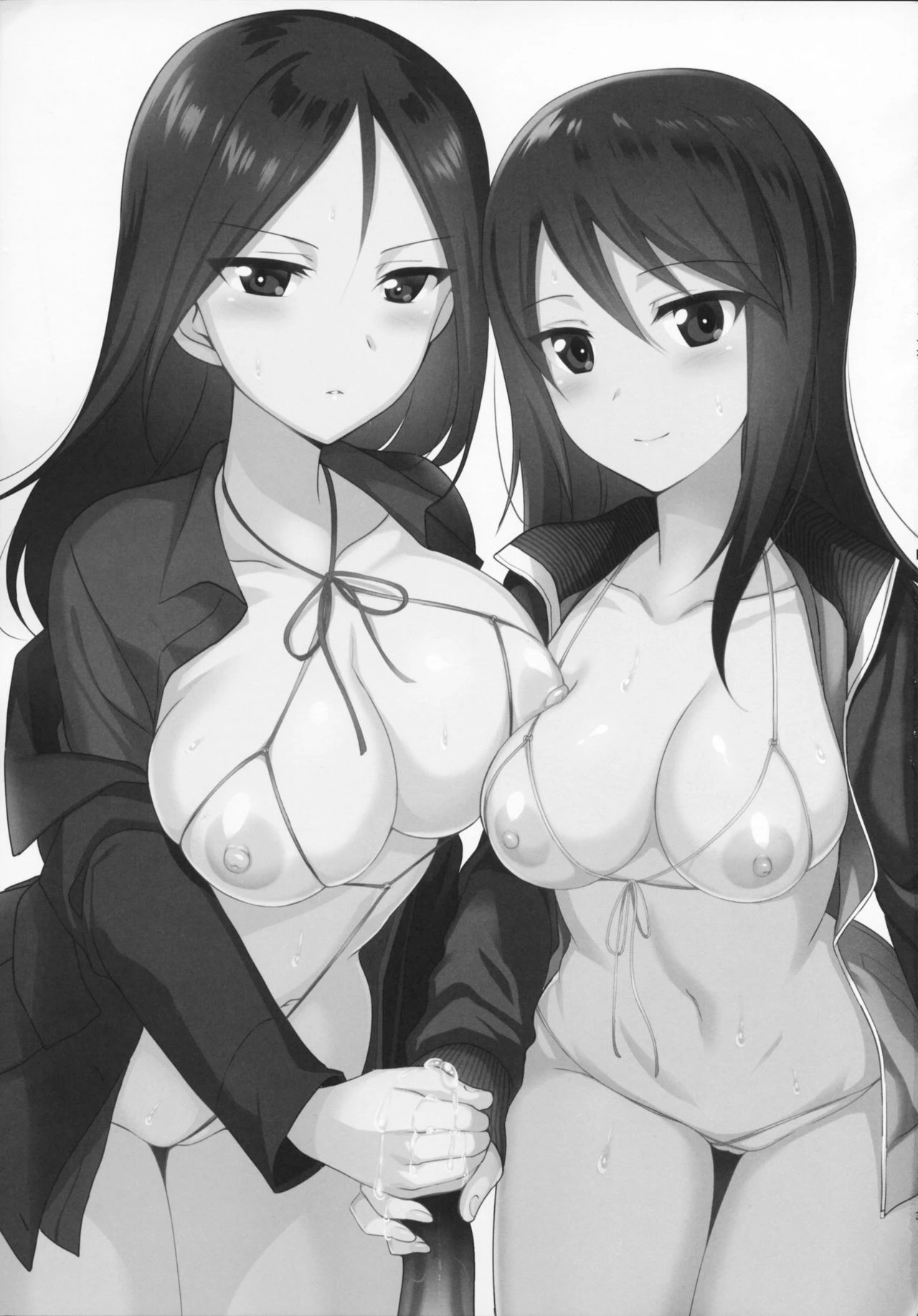 Mika VS Nonna no Sponsor War! porn comic picture 2