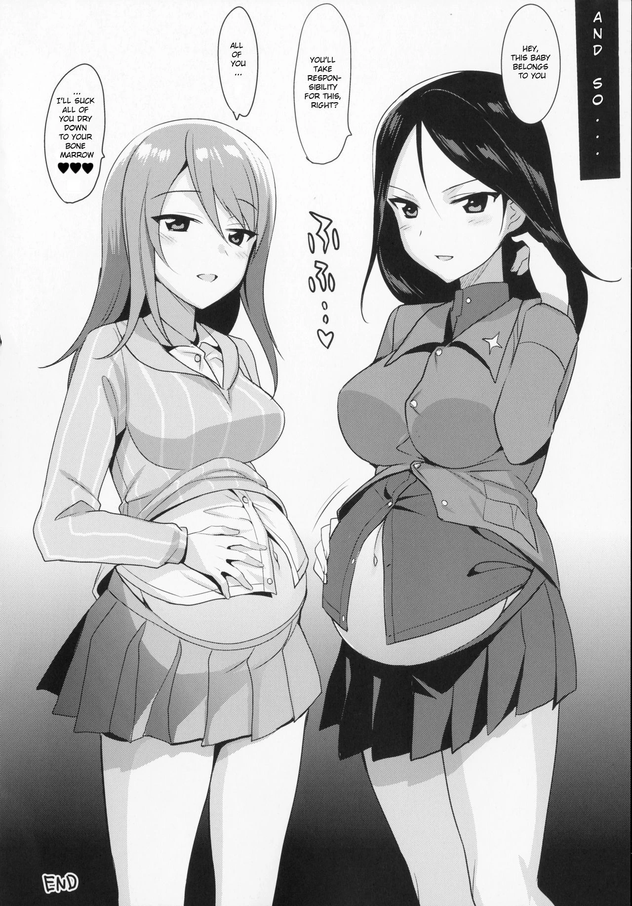 Mika VS Nonna no Sponsor War! porn comic picture 27