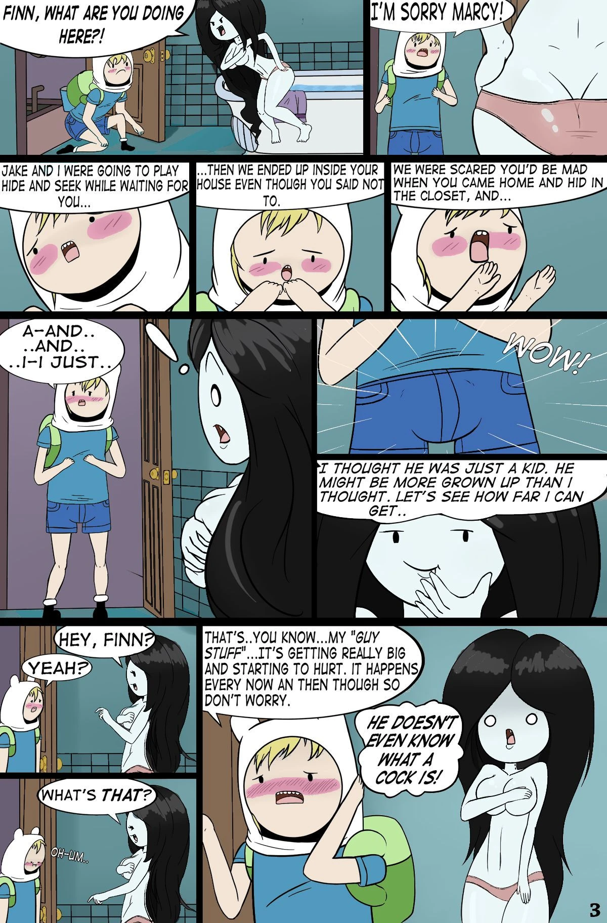 MisAdventure Time - Marceline's Closet porn comic picture 4