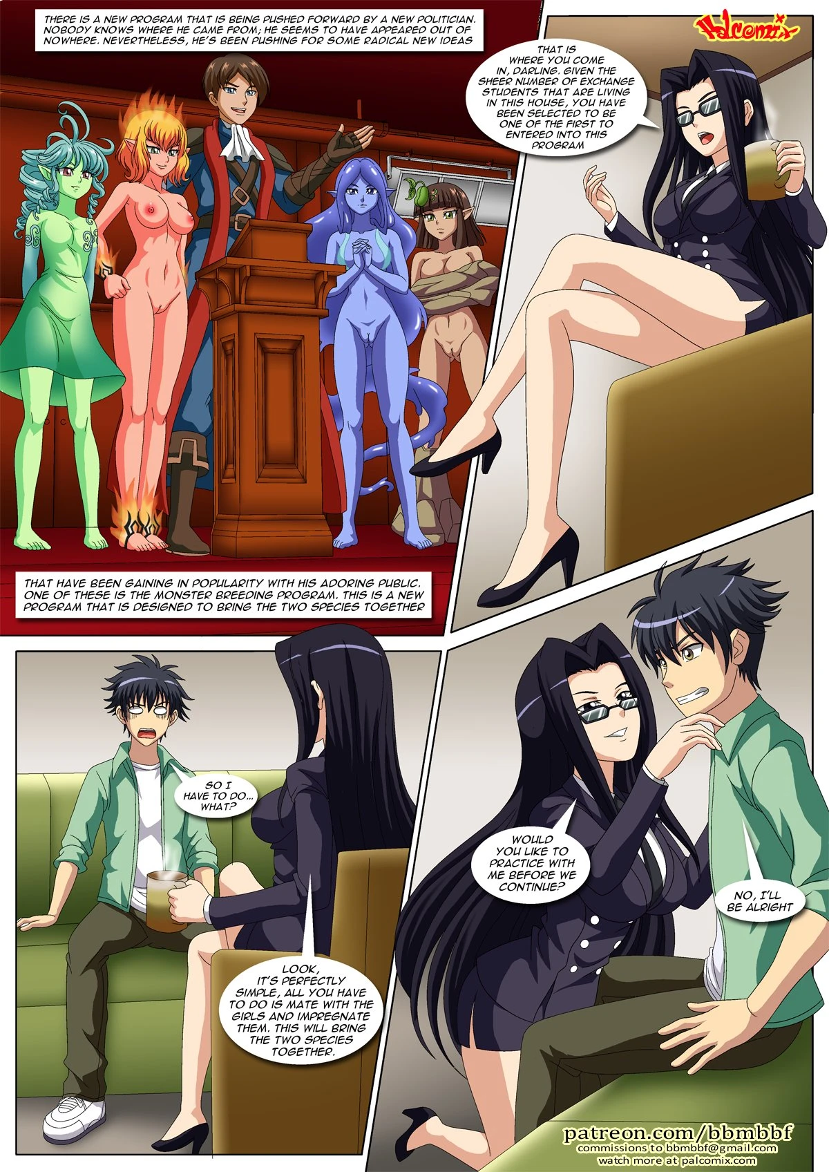Monster Breeding Program porn comic picture 2