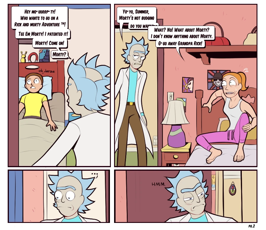 Morty and Summer porn comic picture 5