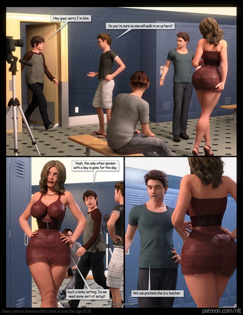 Mothers Gangbang porn comic picture 12