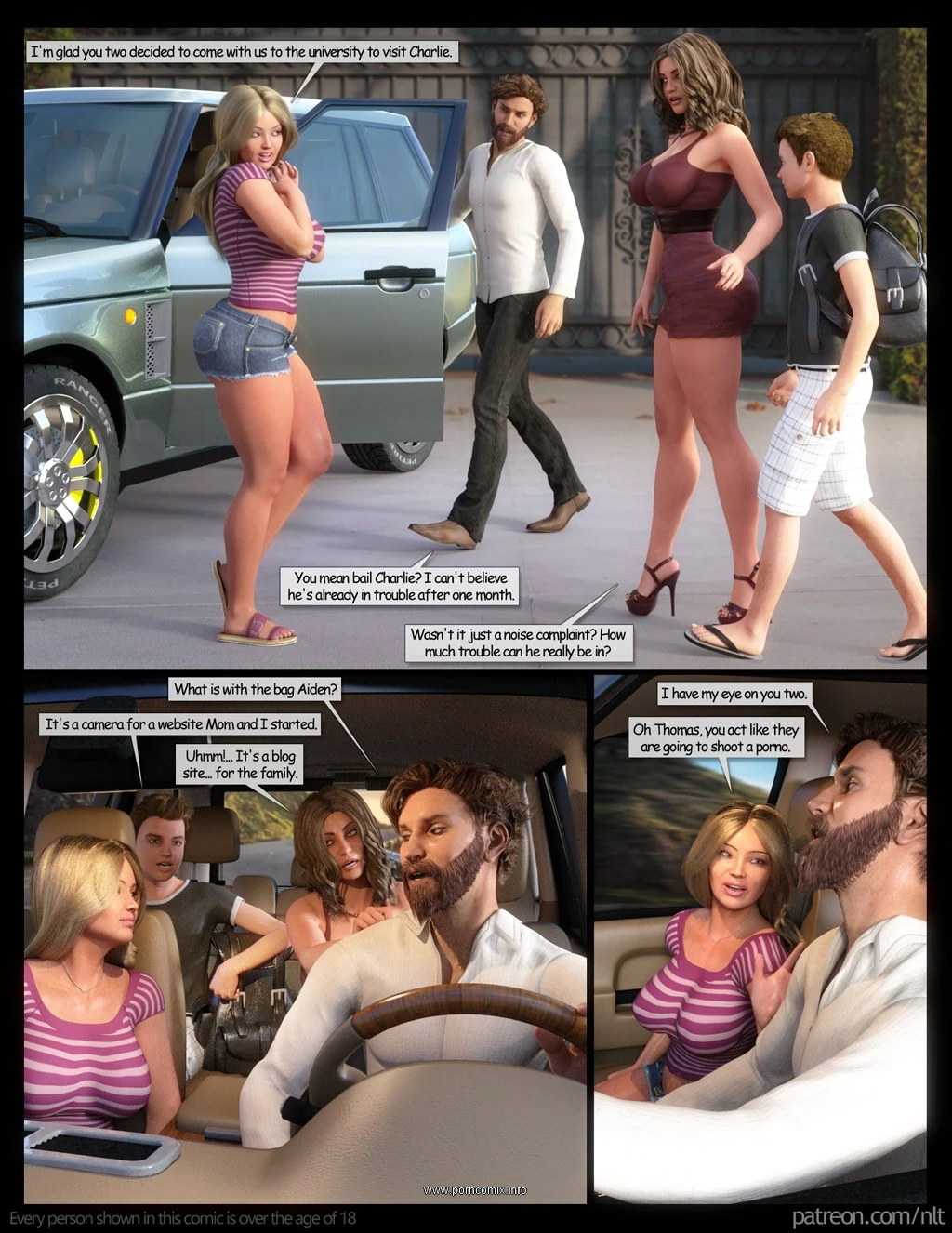 Mothers Gangbang porn comic picture 2