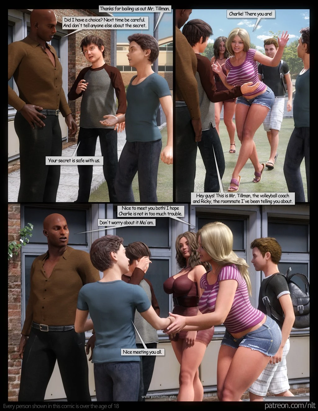 Mothers Gangbang porn comic picture 5