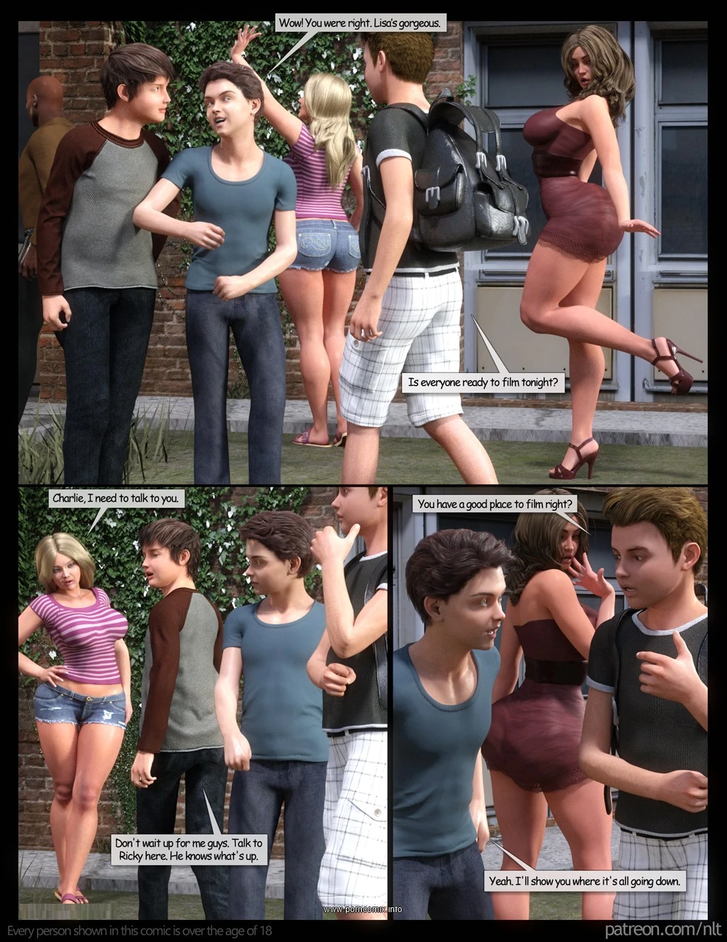 Mothers Gangbang porn comic picture 6