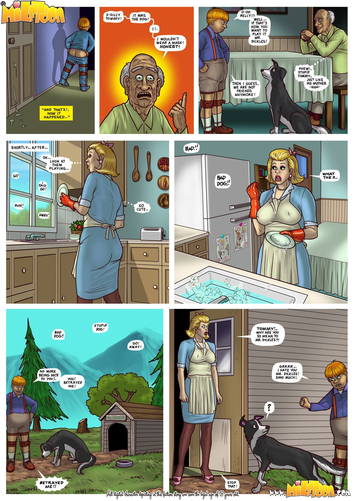Mr. Dickles porn comic picture 10
