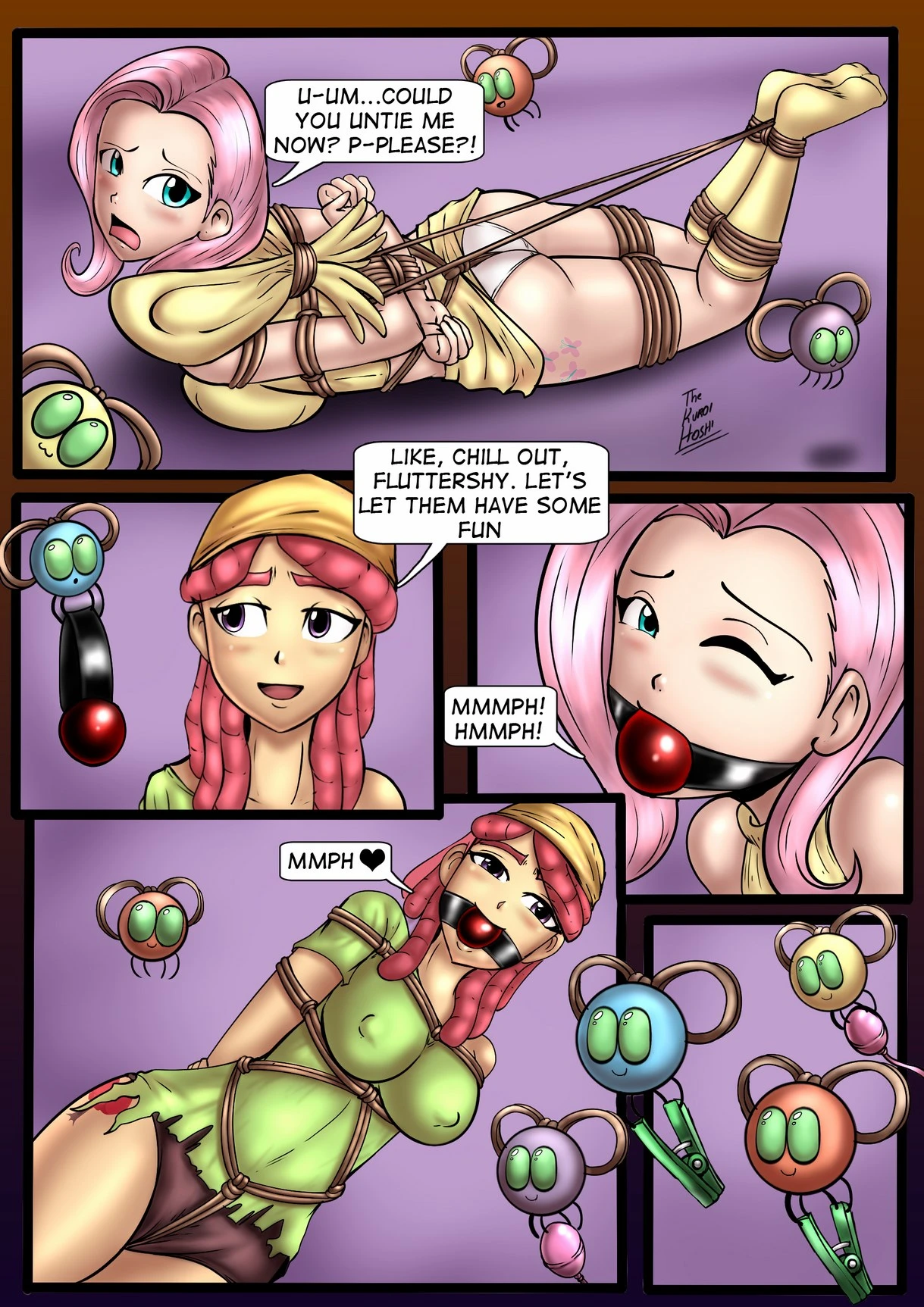 My Little Pony mini bondage comics porn comic picture 52
