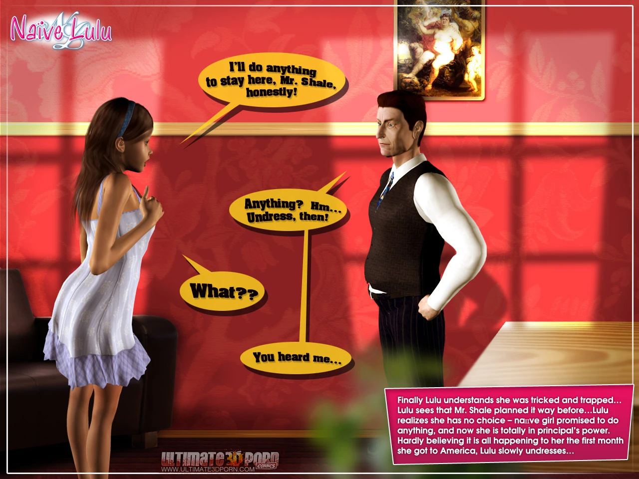 Naïve Lulu porn comic picture 59