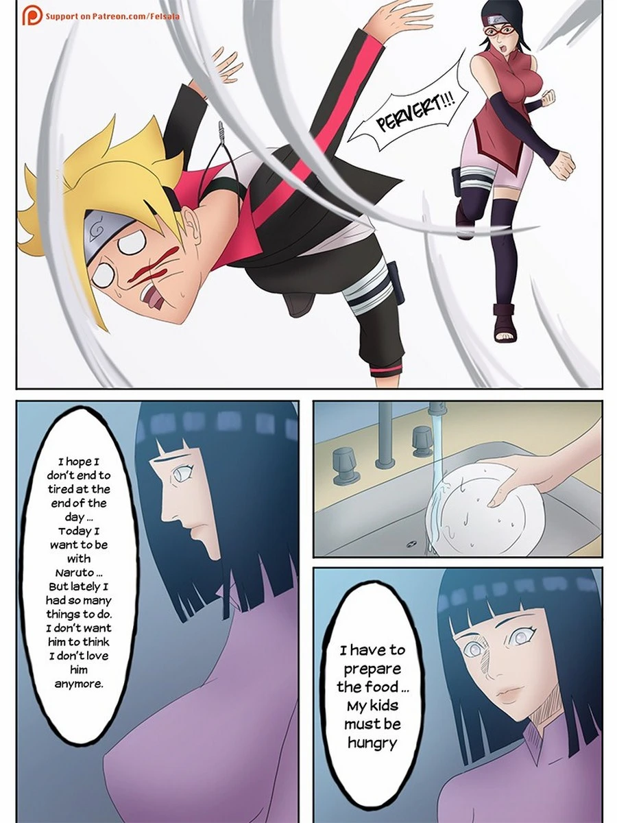 Naruto Hokage porn comic picture 13