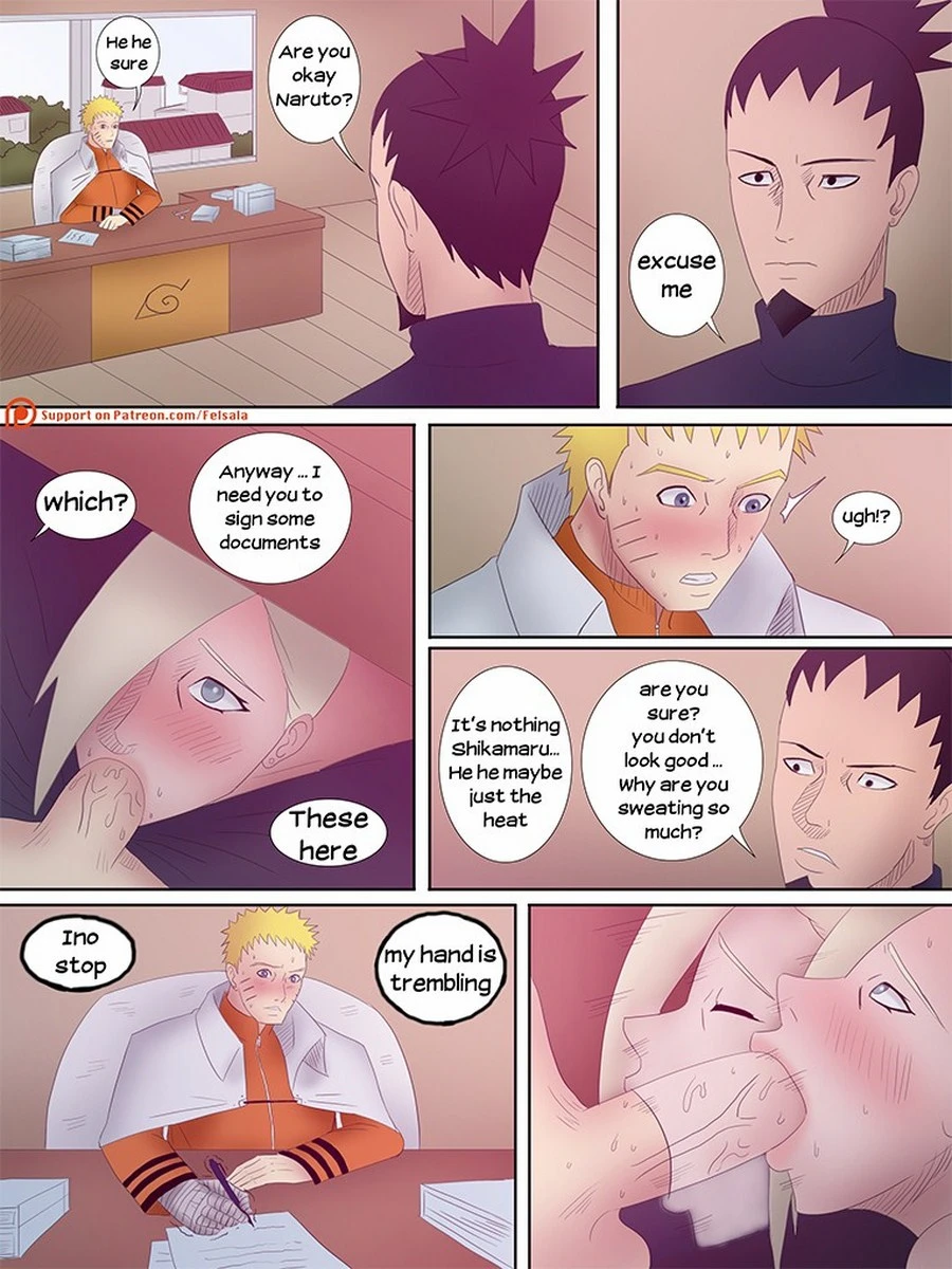Naruto Hokage porn comic picture 9