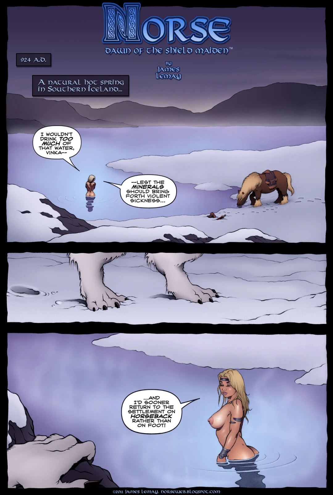 Norse: Dawn of The Shield Maiden porn comic picture 2