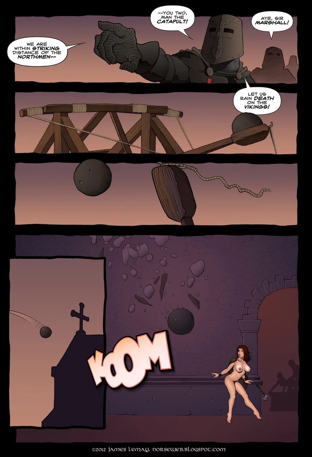 Norse: Dawn of The Shield Maiden porn comic picture 28