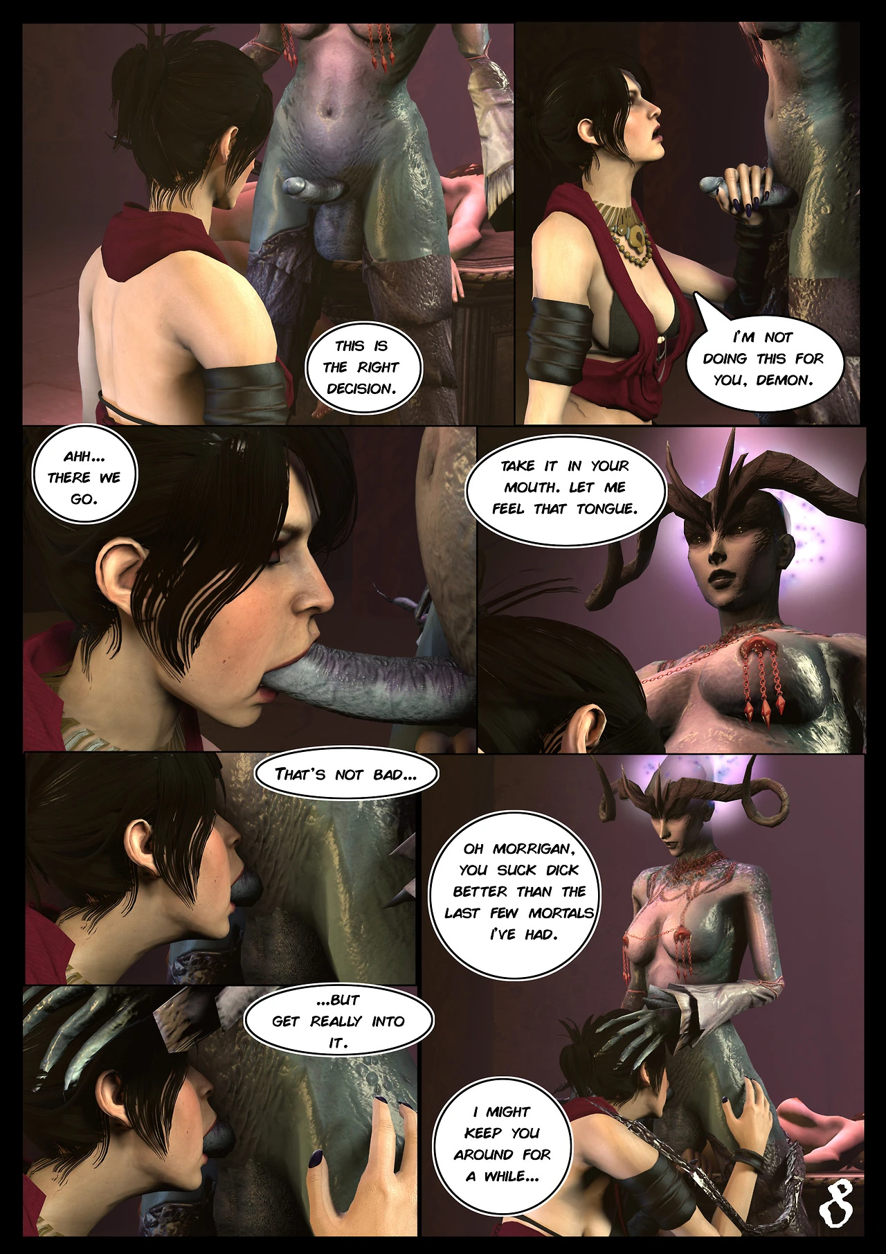 Of Grimoires and Demons porn comic picture 9