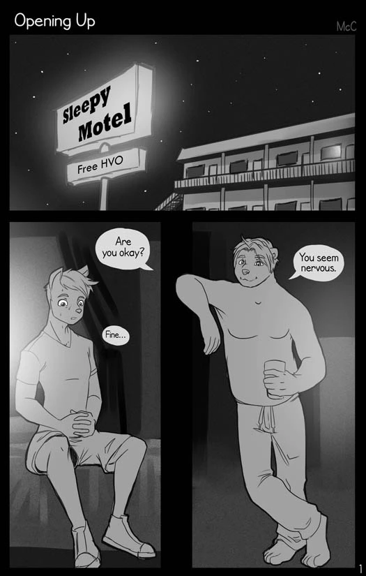 Opening Up porn comic picture 2