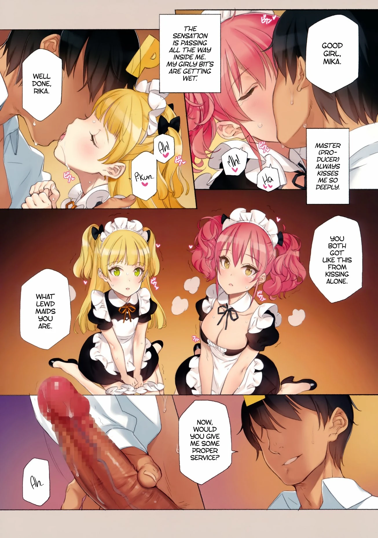 ORDER*MAID*SISTERS - A book about having maid sex with the Jougasaki Sisters porn comic picture 7