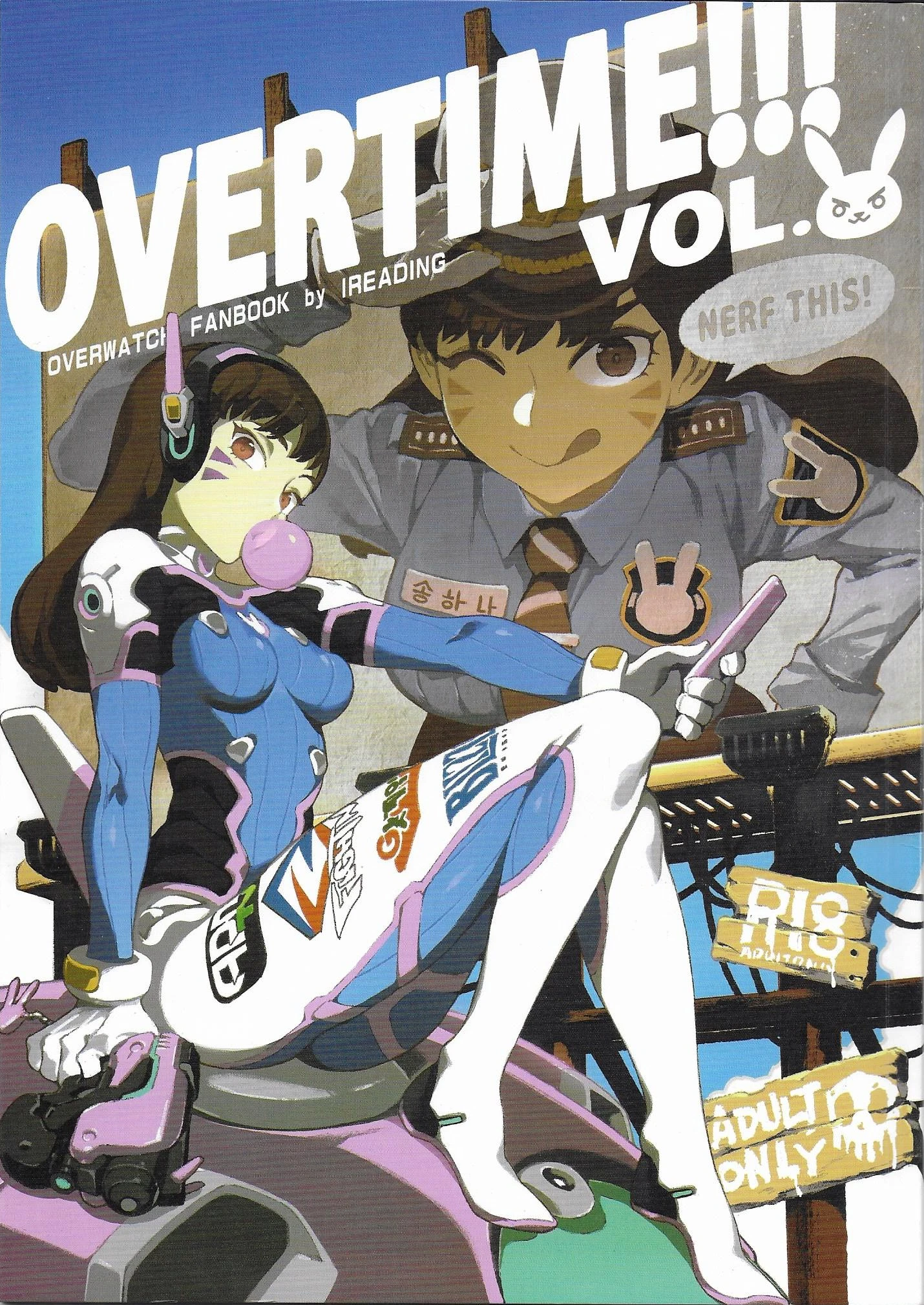 OVERTIME!! OVERWATCH FANBOOK 2 porn comic picture 1