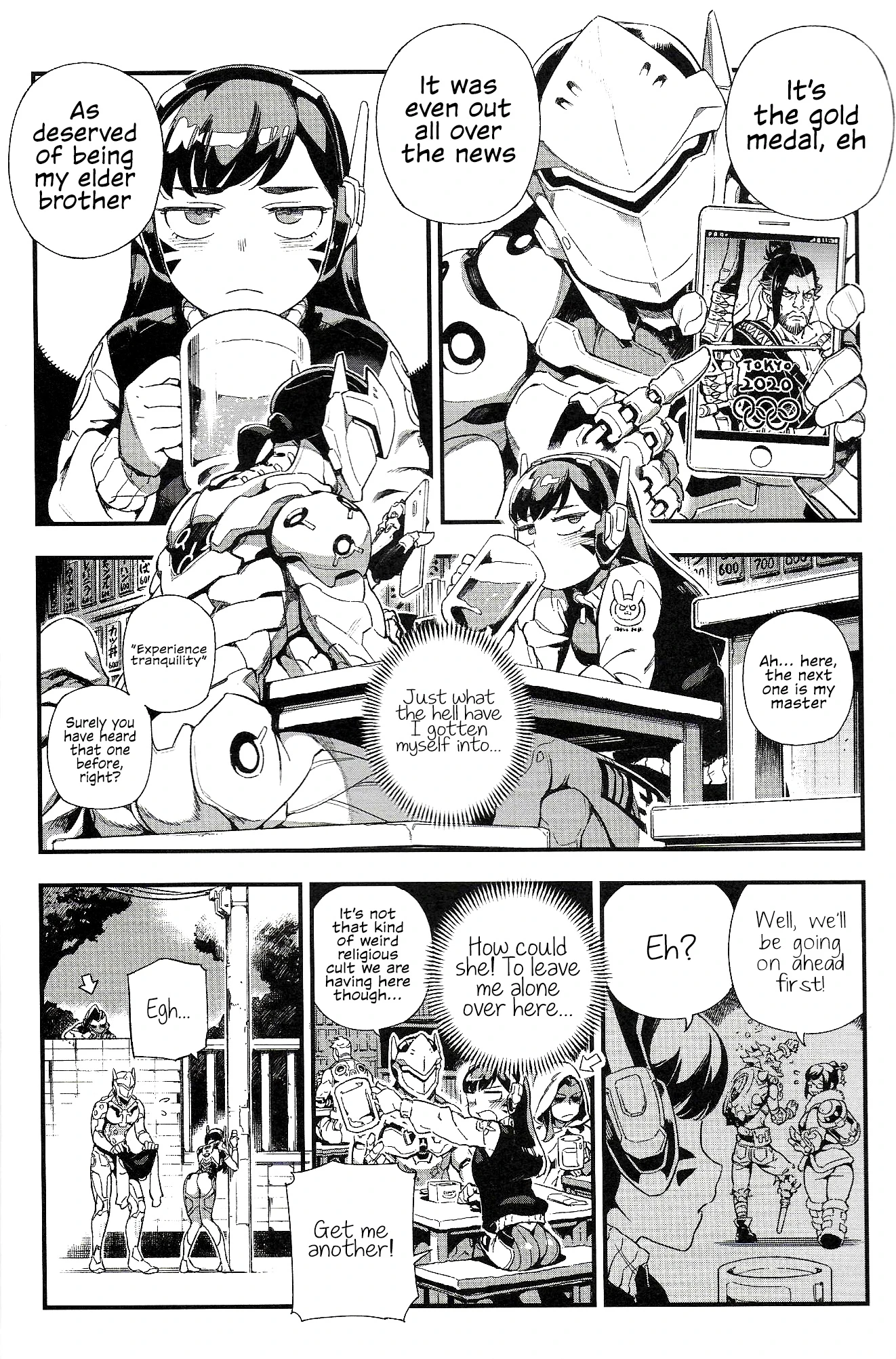 OVERTIME!! OVERWATCH FANBOOK 2 porn comic picture 3