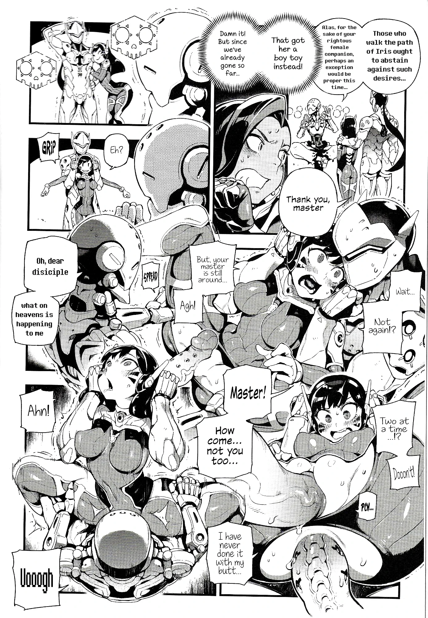 OVERTIME!! OVERWATCH FANBOOK 2 porn comic picture 9