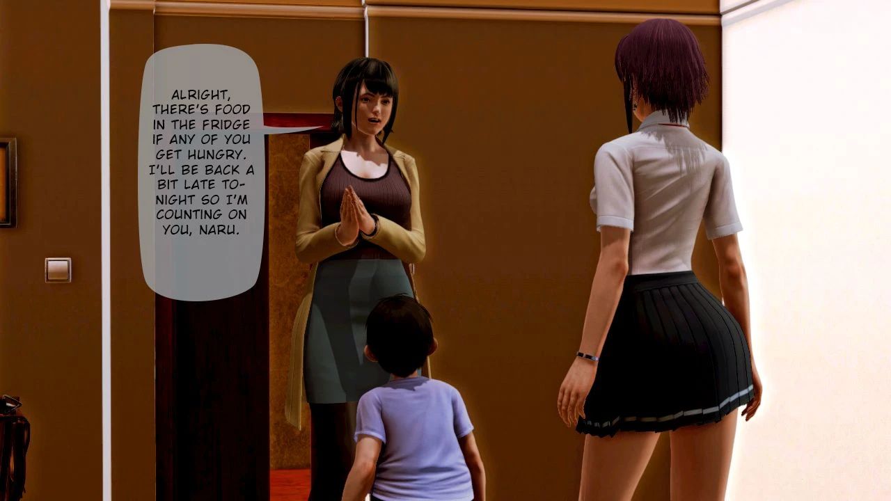 Part-time Babysitter porn comic picture 2