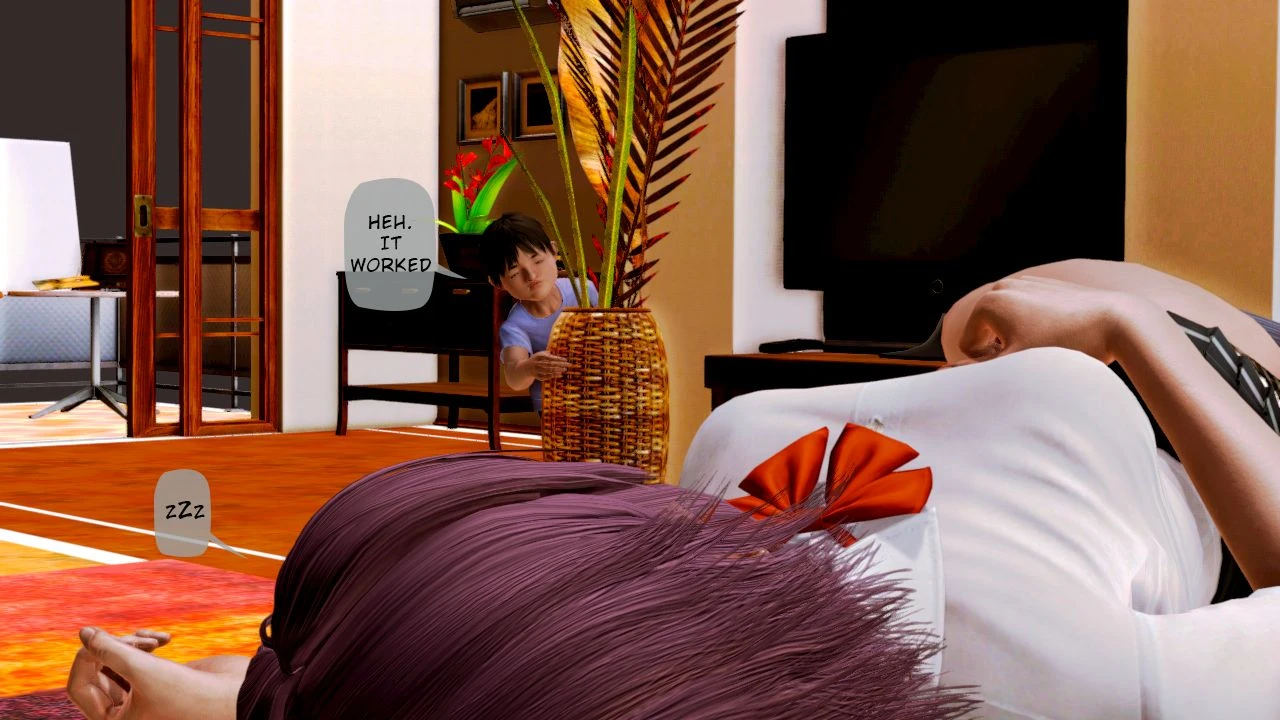 Part-time Babysitter porn comic picture 27