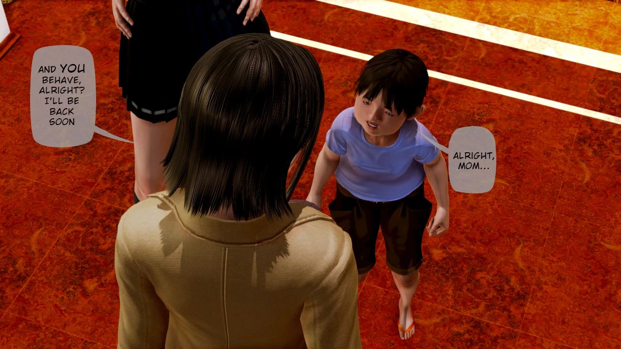 Part-time Babysitter porn comic picture 4