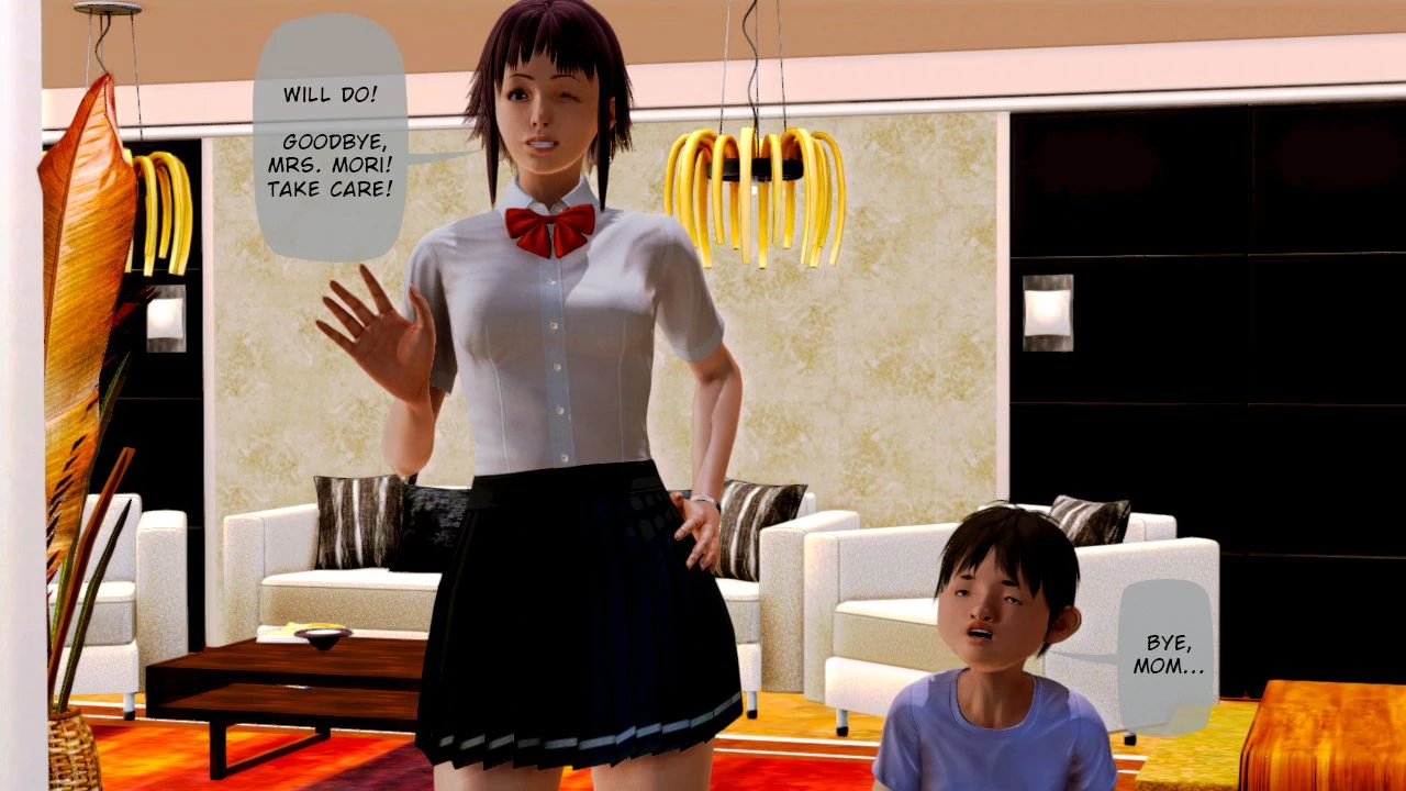 Part-time Babysitter porn comic picture 6