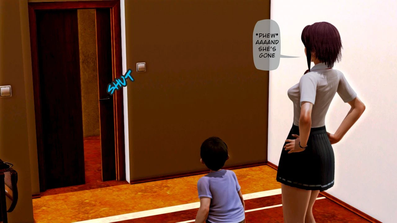 Part-time Babysitter porn comic picture 7