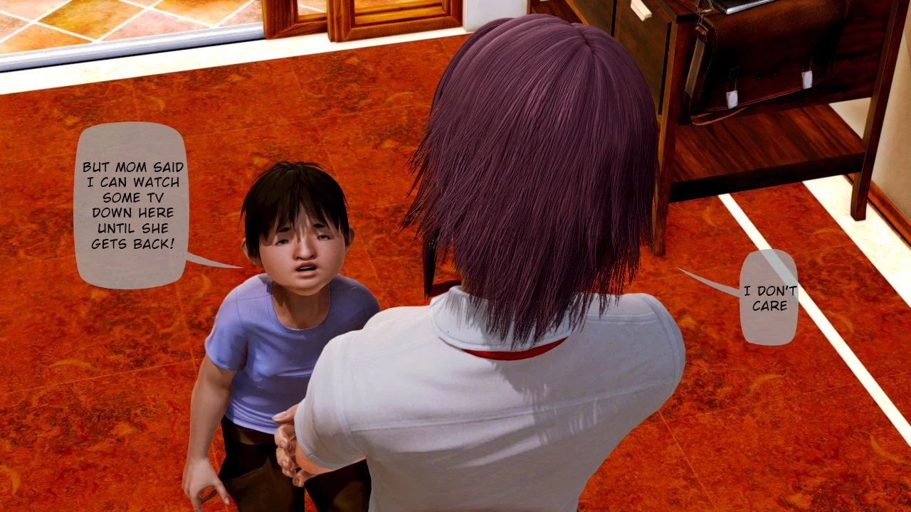 Part-time Babysitter porn comic picture 9