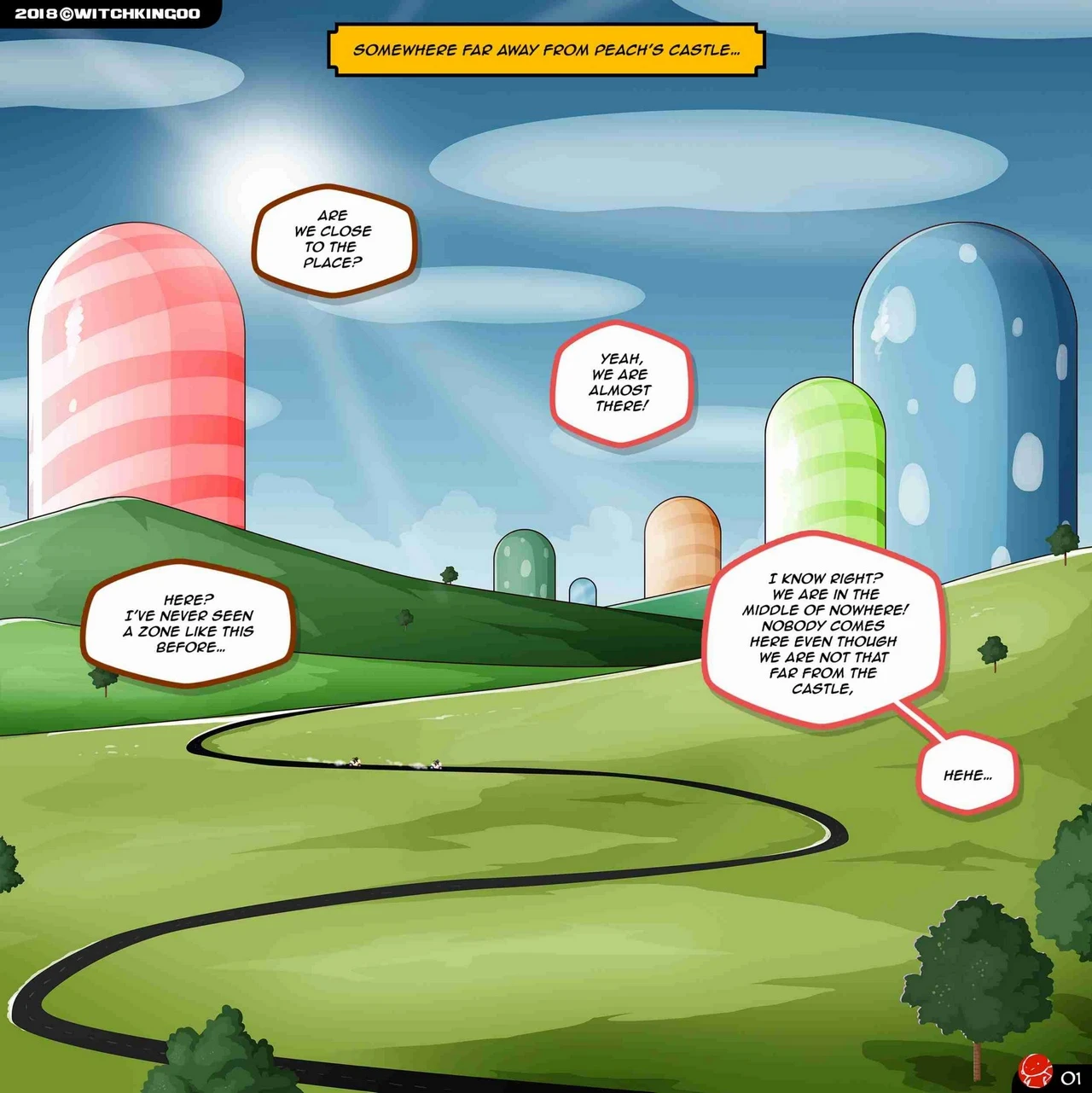 Peach’s Offroad Adventure porn comic picture 2