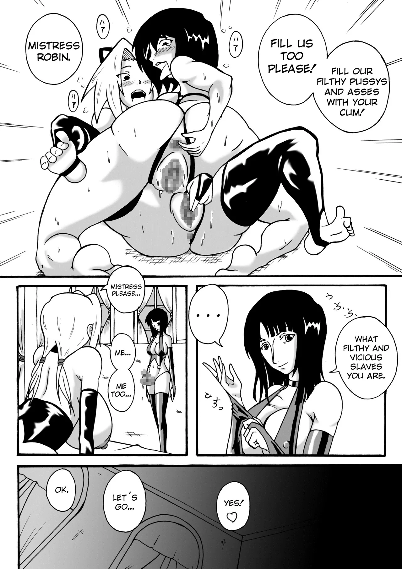 Pirates VS Ninjas porn comic picture 45