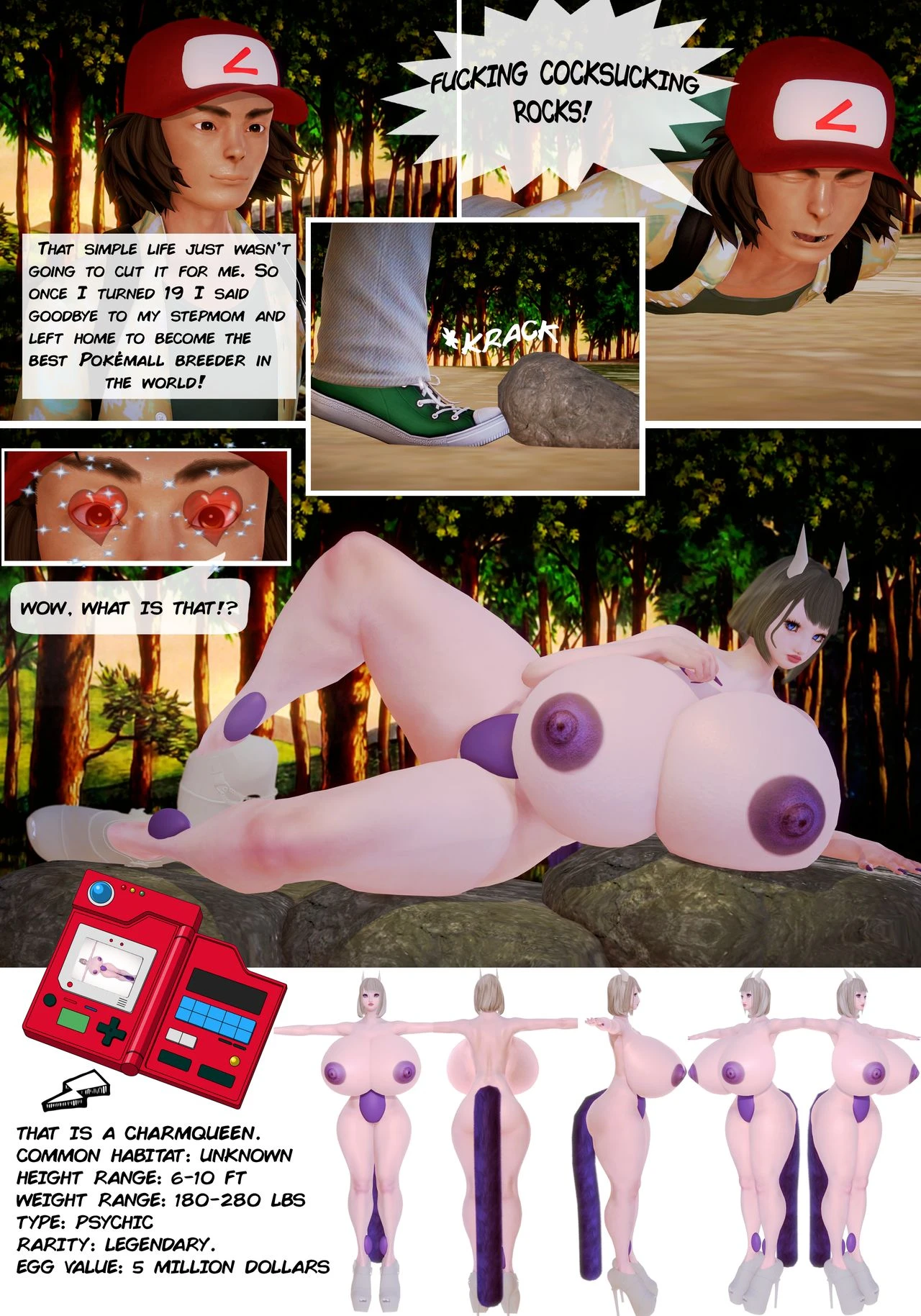 Pokemall porn comic picture 3