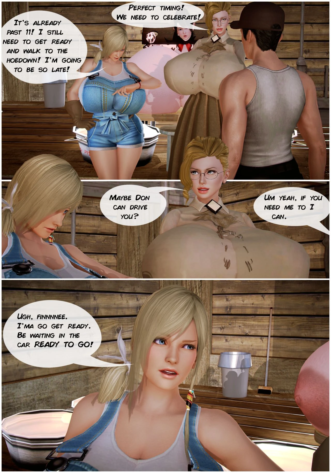 Pulp Cowgirls porn comic picture 34