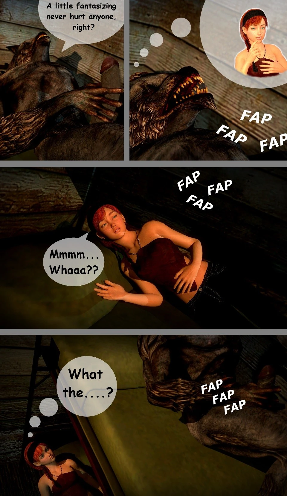 Red - A Little Red Riding Hood Story porn comic picture 11