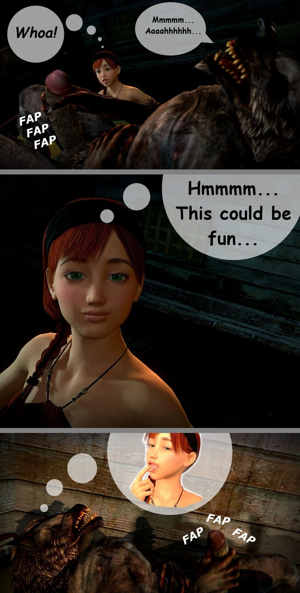 Red - A Little Red Riding Hood Story porn comic picture 12