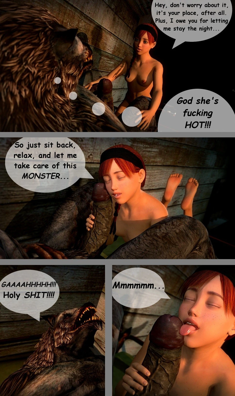 Red - A Little Red Riding Hood Story porn comic picture 14