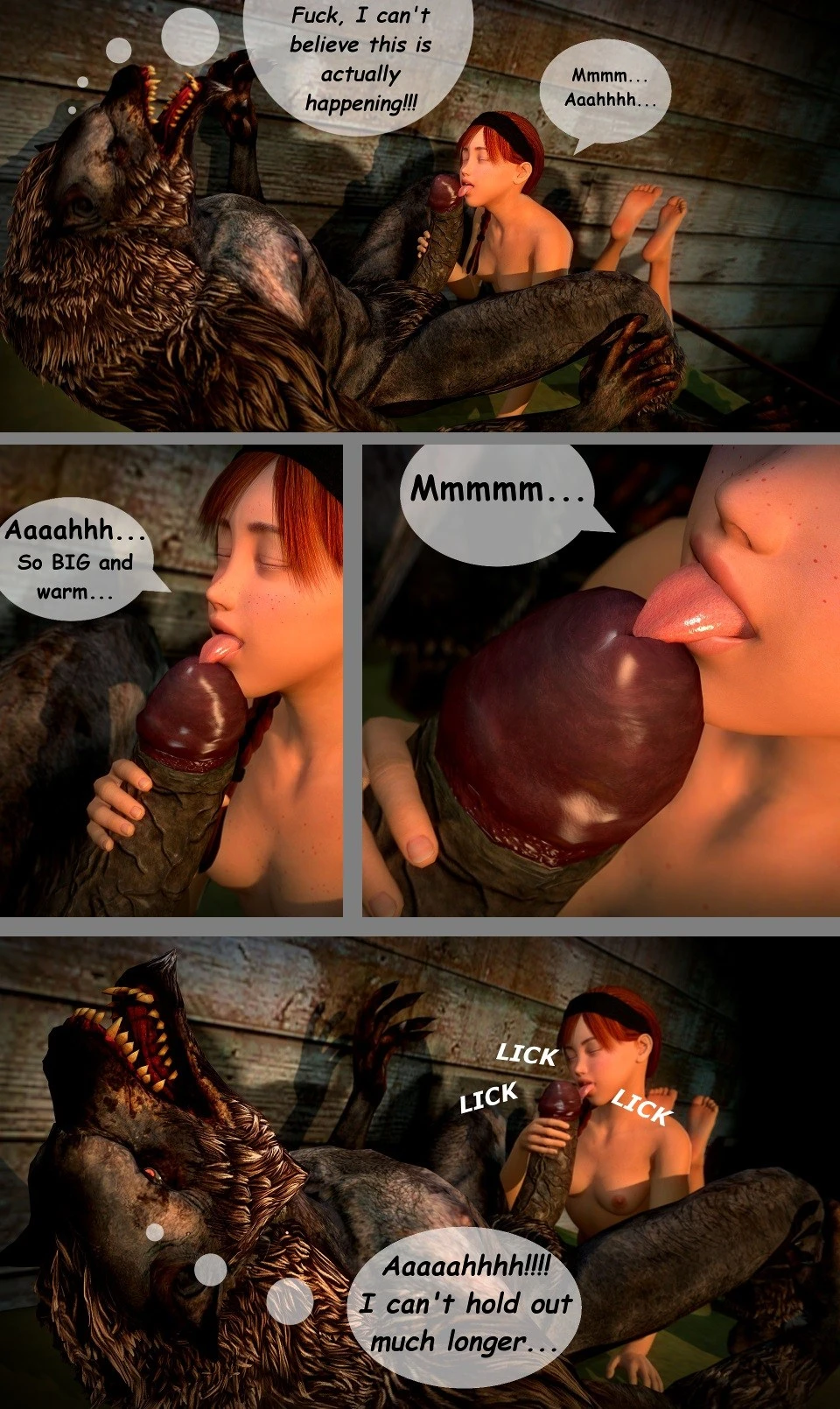 Red - A Little Red Riding Hood Story porn comic picture 15