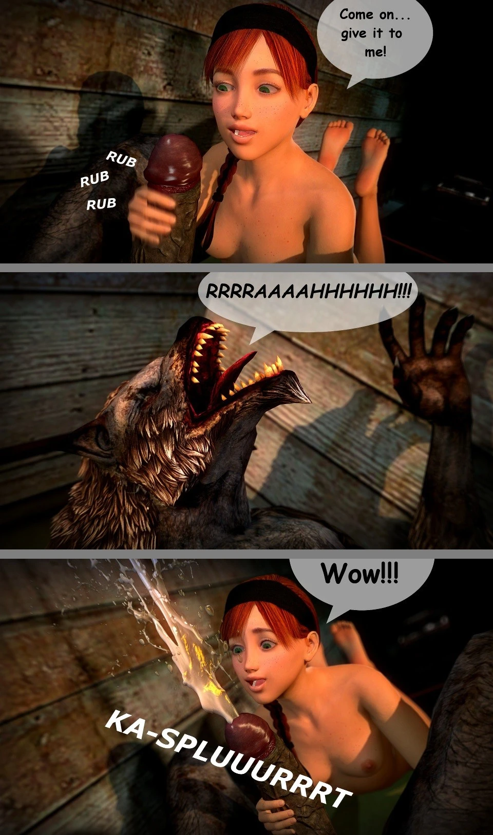 Red - A Little Red Riding Hood Story porn comic picture 16