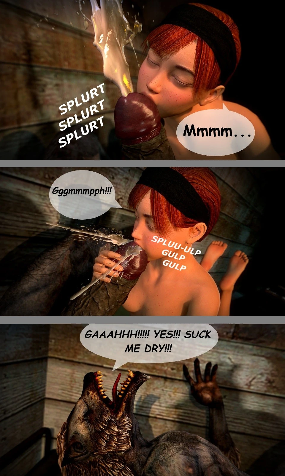 Red - A Little Red Riding Hood Story porn comic picture 17