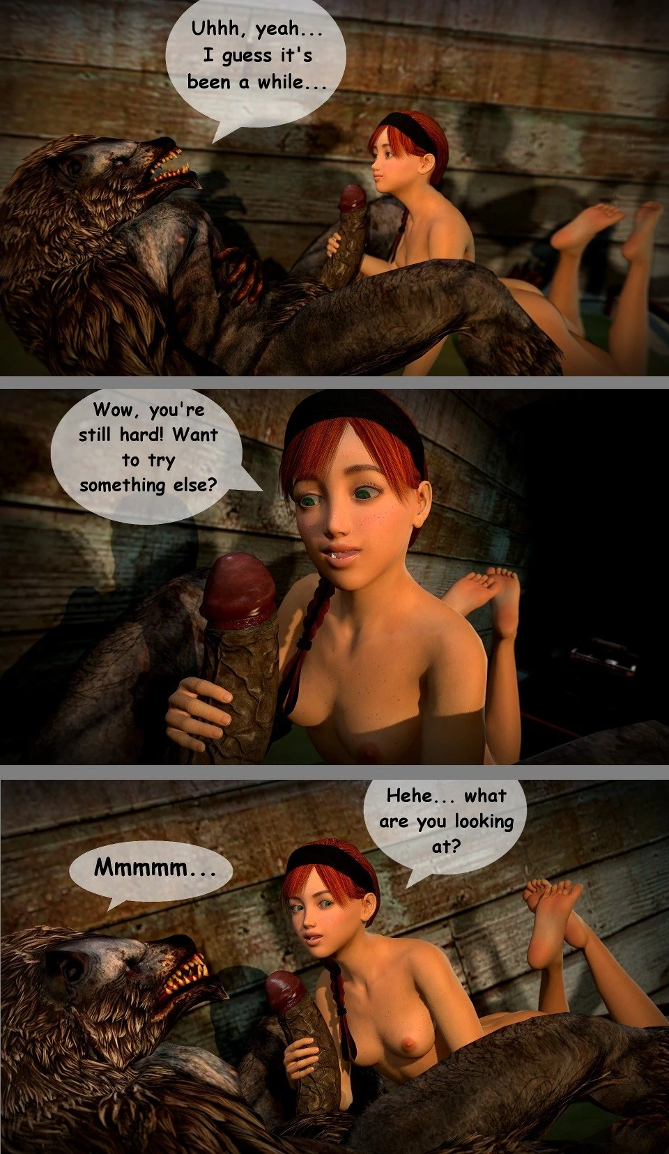 Red - A Little Red Riding Hood Story porn comic picture 19